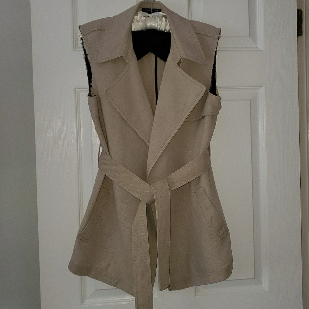 Theory Linen Vest